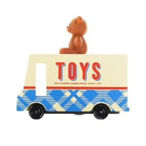 Teddy Toy Van Mini Candyvan By Candylab Toys