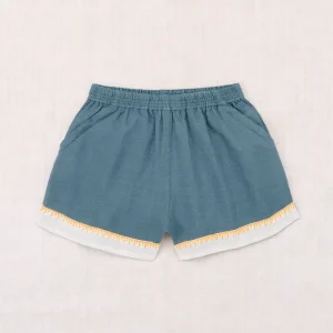 Traveler Short in Blueslate by Misha & Puff