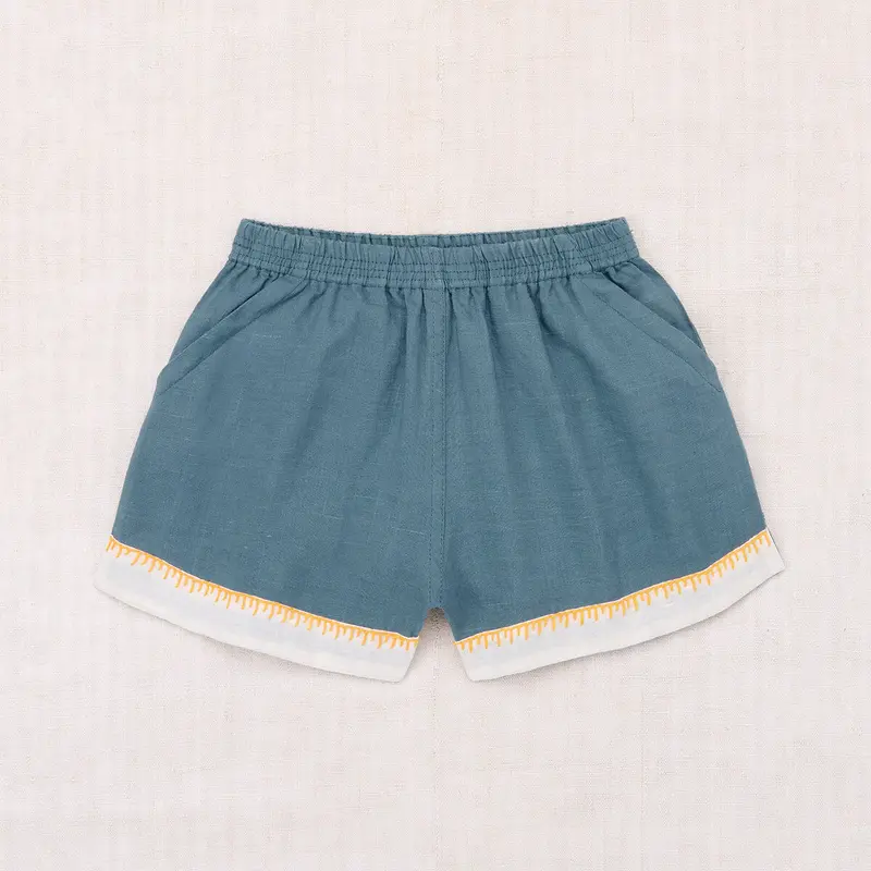 Traveler Short in Blueslate by Misha & Puff