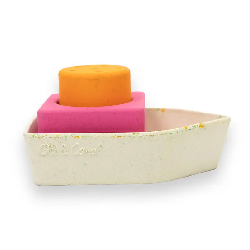 Upcycled Rubber Boat in Orange by Oli & Carol