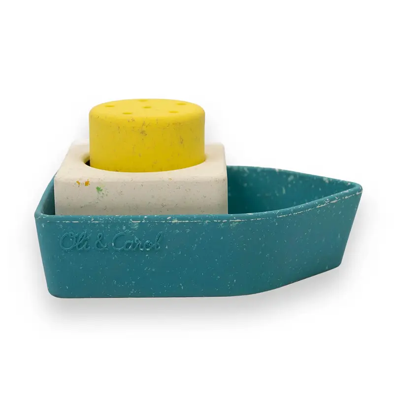 Upcycled Rubber Boat in Yellow by Oli & Carol