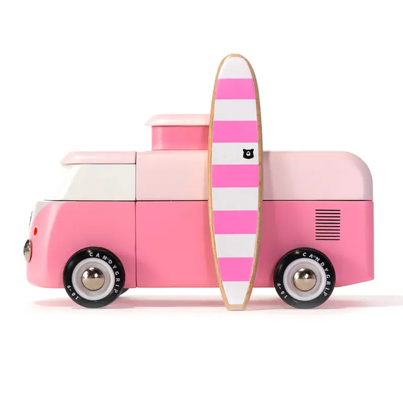 VW Beach Bus Pink By Candylab Toys