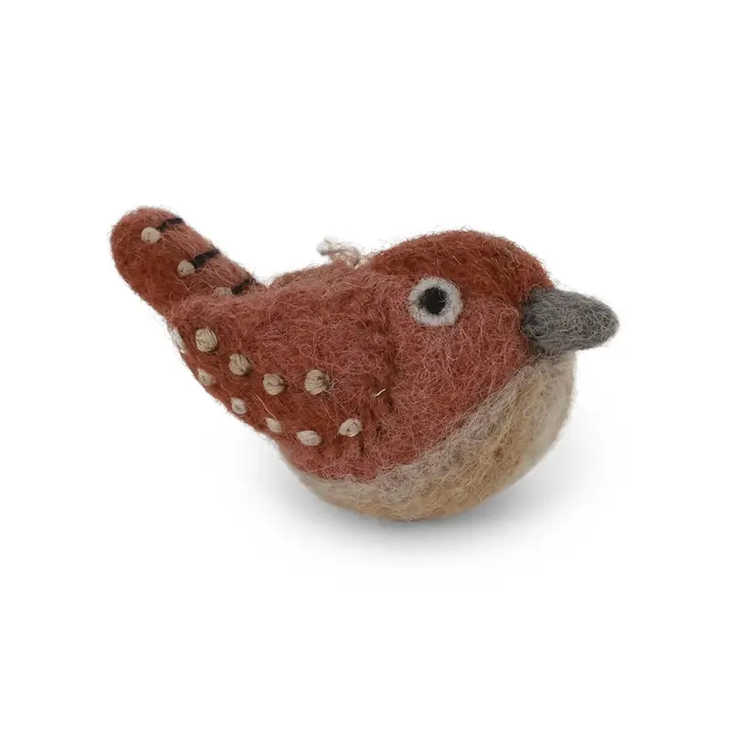 Wren Bird Hanging Decoration by Gry & Sif