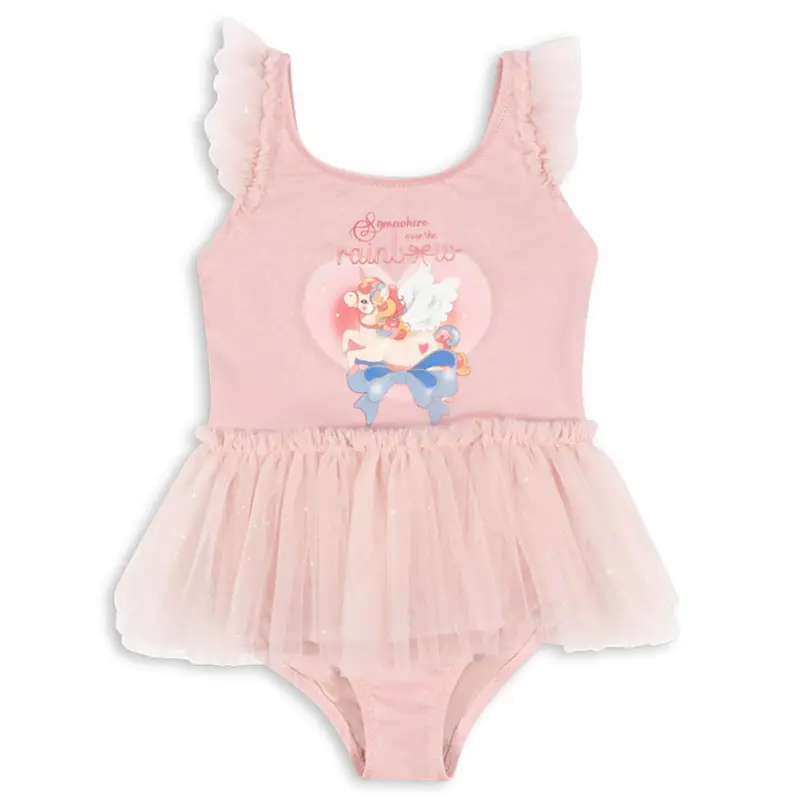 Amandine Swimsuit in Powder Pink by Konges Sljd