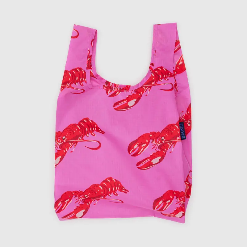 Baby Bag in Pink Lobster by Baggu