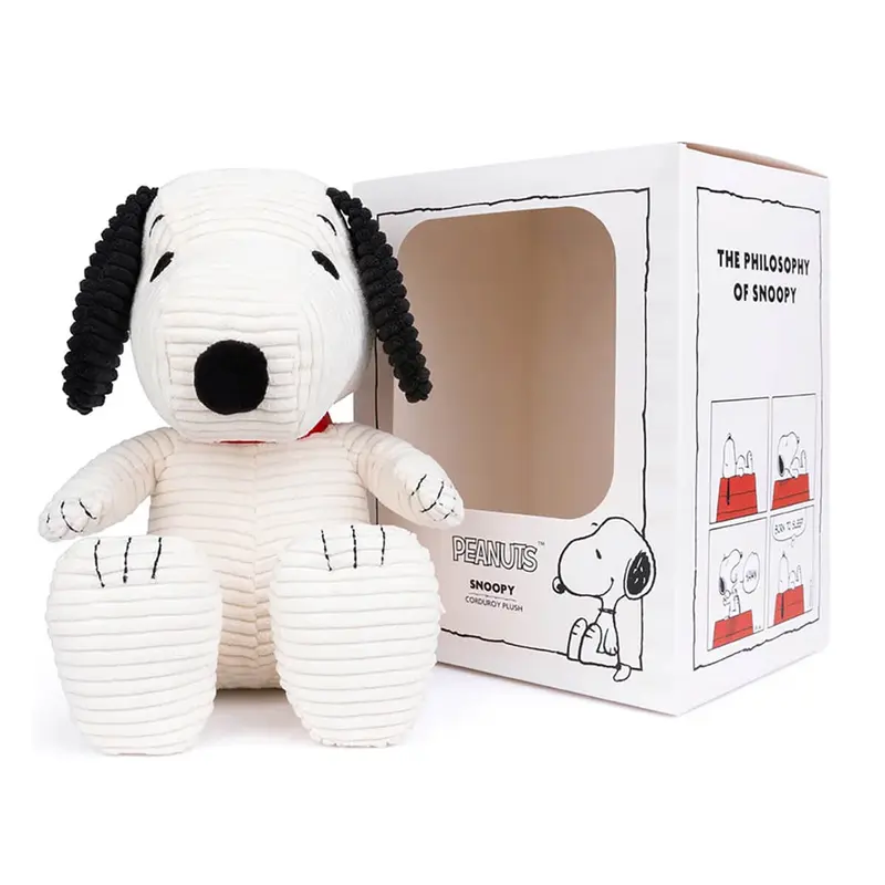 Corduroy Snoopy in a Gift Box (27cm) by Bon Ton Toys
