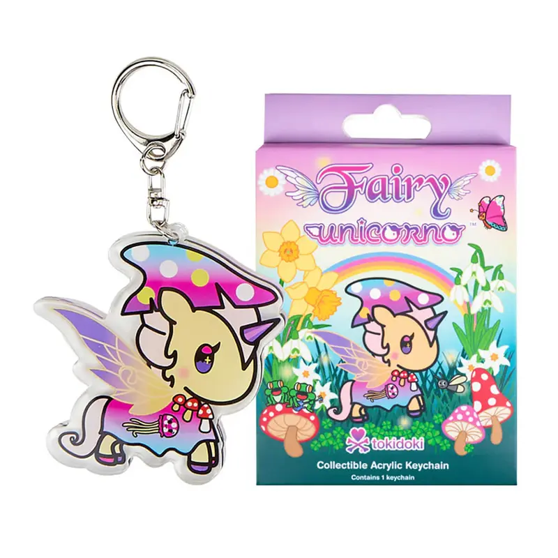 Fairy Unicorno Acrylic Keyring Blind Box by Tokidoki
