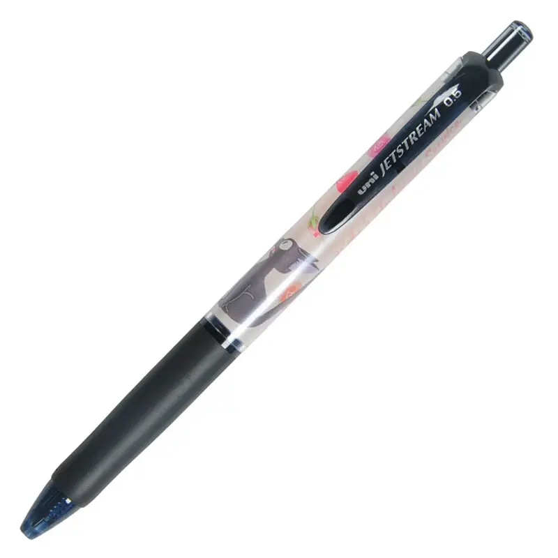 Kiki's Delivery Service Jiji & Flowers Ballpoint Pen by Uni-Ball Japan