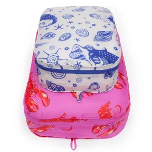 Large Packing Cube Set in Sea Creatures by Baggu