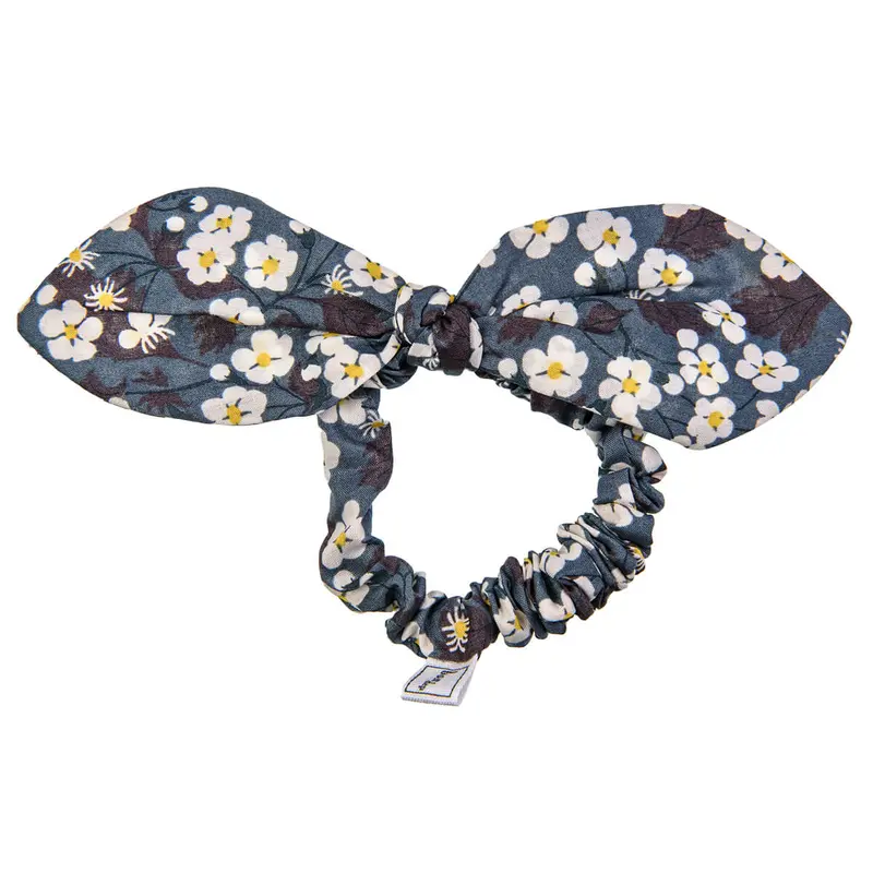 Liberty Hair Bow Scrunchie in Mitsi by Bon Dep