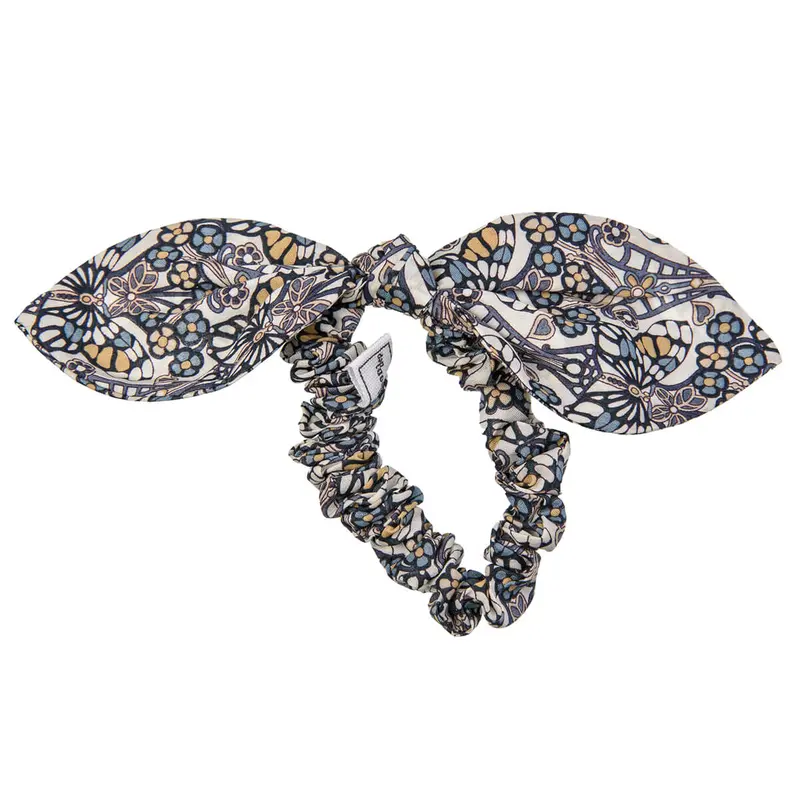 Liberty Hair Bow Scrunchie in Morris Butterfly by Bon Dep