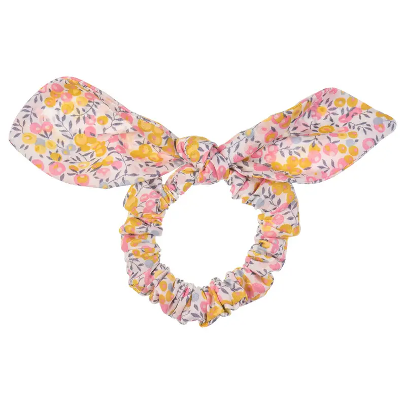 Liberty Hair Bow Scrunchie in Wiltshire Bud by Bon Dep