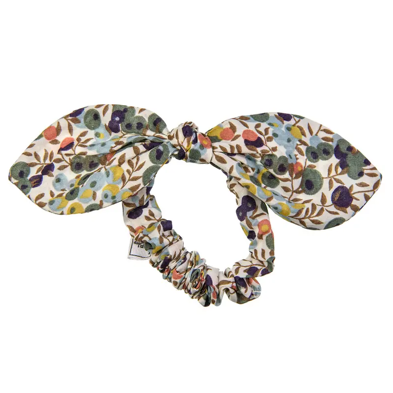 Liberty Hair Bow Scrunchie in Wiltshire by Bon Dep