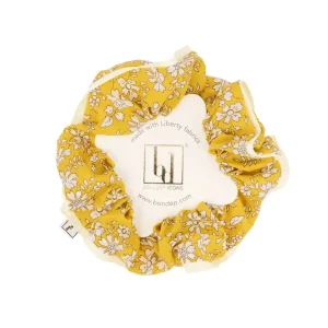 Liberty Hair Scrunchie in Capel Yellow by Bon Dep