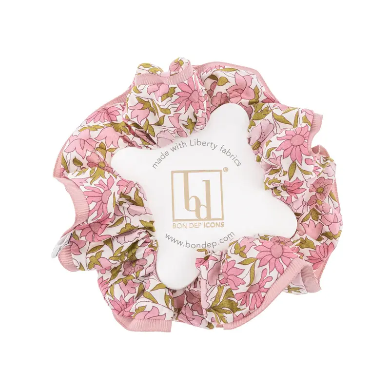 Liberty Hair Scrunchie in Poppy Daisy by Bon Dep