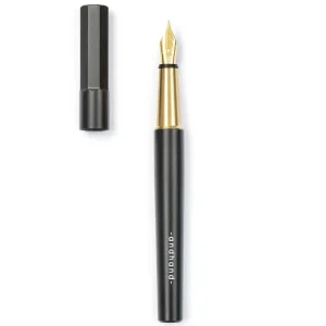 Method Fountain Pen in Black & Brass by Andhand