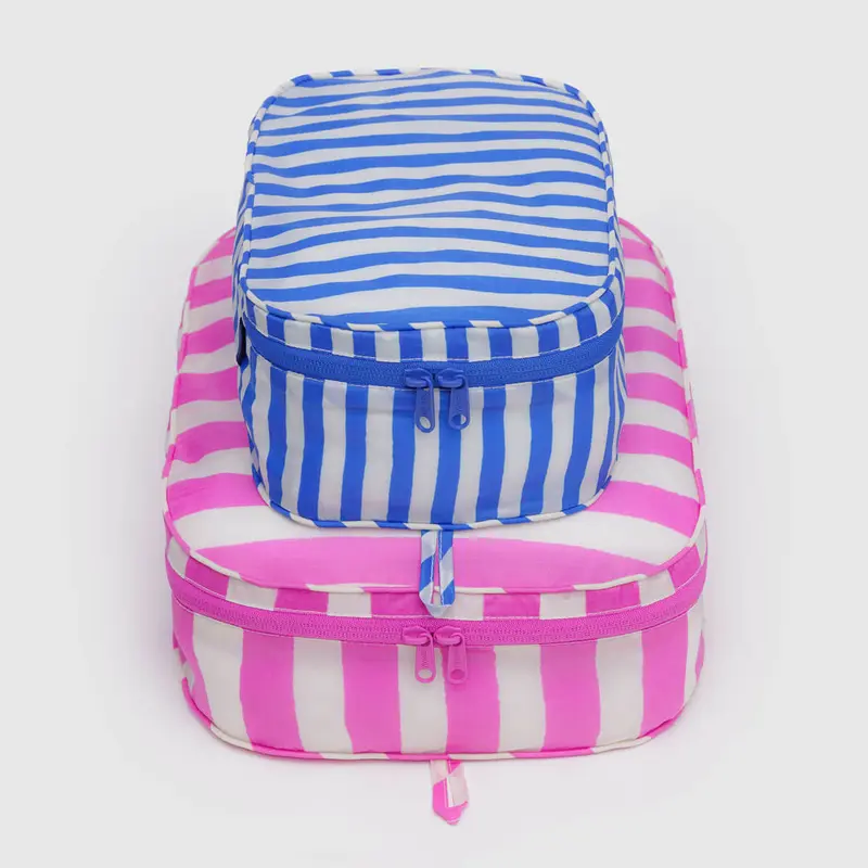 Packing Cube Set in Painted Stripe by Baggu