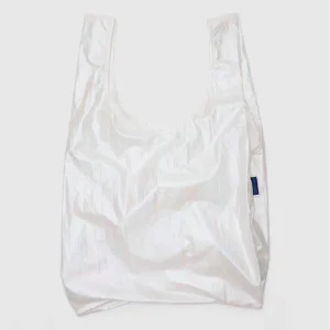 Standard Bag in Metallic Pearl by Baggu