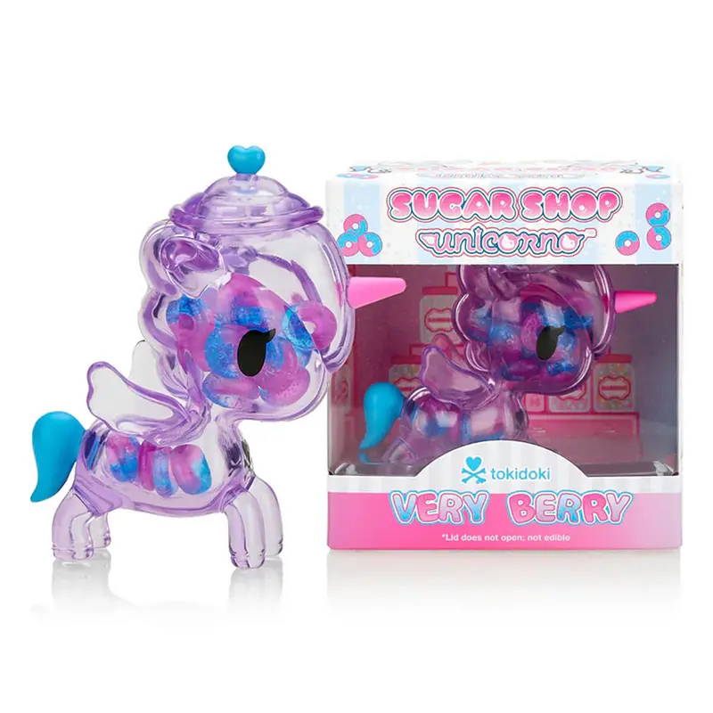 Sugar Shop Unicorno Very Berry Figure (Special Edition) by Tokidoki