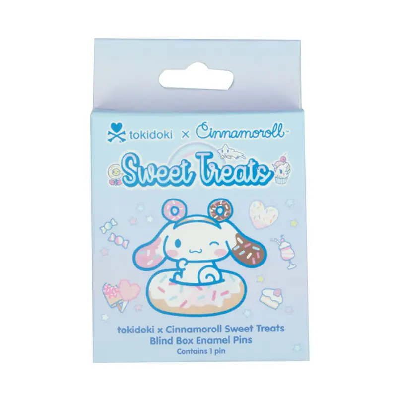 Tokidoki x Cinnamoroll Sweet Treats Enamel Pin Badge Blind Box by Tokidoki