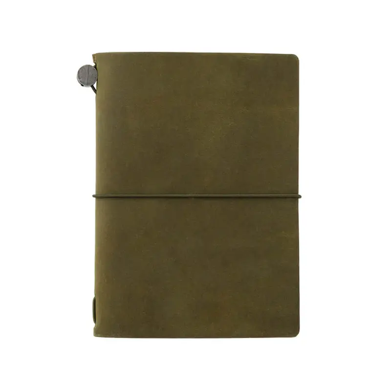 Traveler's Notebook Passport Size in Olive by Traveler's Company