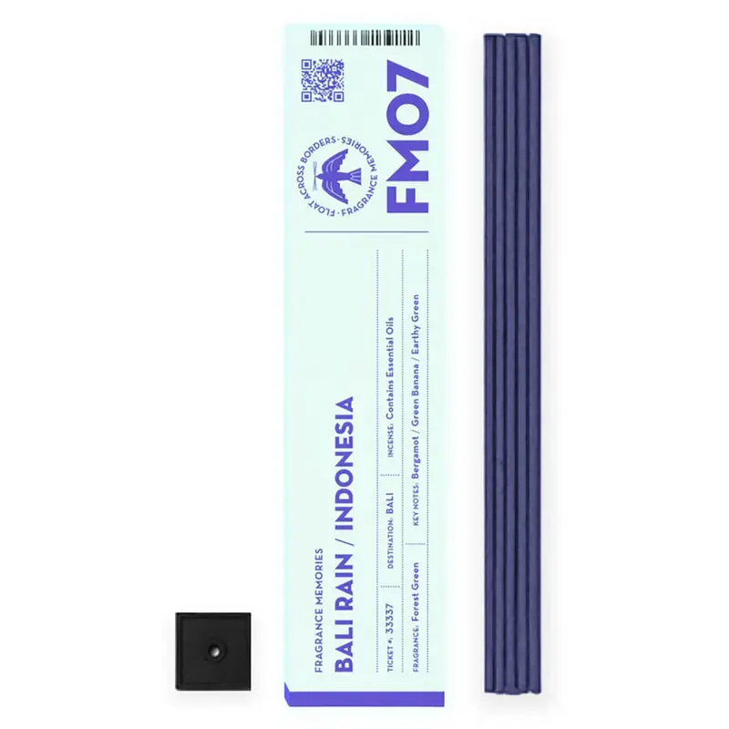 Bali Rain FMO7 Fragrance Memories Incense by Nippon Kodo