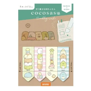 Cocosasu Sumikko Gurashi Everyone Page Markers by Beverly Japan