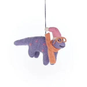 Demi The Dinosaur Hanging Decoration by Felt So Good