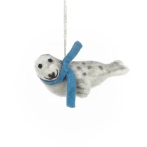 Eduardo the Seal Hanging Decoration by Felt So Good