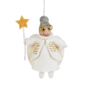 Faith The Fairy Godmother Hanging Decoration by Felt So Good