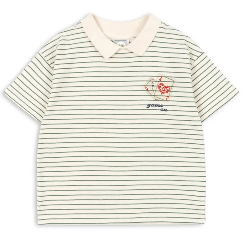 Gameon Tee in Terra Stripe by Rosie Huntington-Whiteley x Konges Sljd