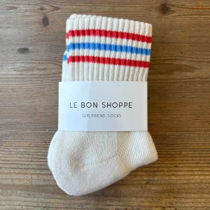 Girlfriend Adult Socks in Leche by Le Bon Shoppe
