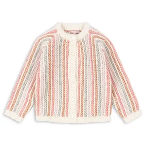Kiri Cardigan in Rose Stripe by Konges Sljd