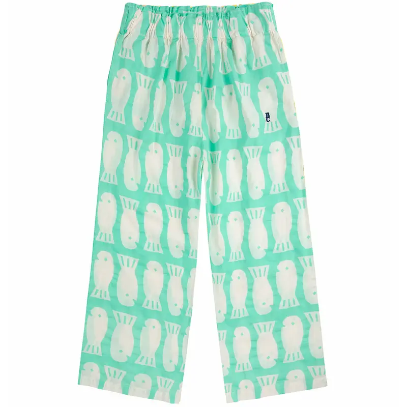 Lucky Fish All Over Woven Pants by Bobo Choses - Last One In Stock - 10-11 Years