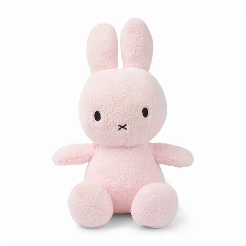 Medium Terry Miffy in Light Pink (33cm) by Bon Ton Toys
