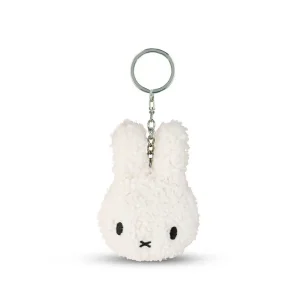 Miffy Tiny Teddy Recycled Keyring in Cream (10cm) by Bon Ton Toys
