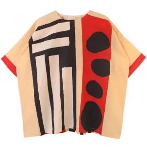 Silas Top in Collage Print Bold by L.F.Markey - Last One In Stock - Small / Medium