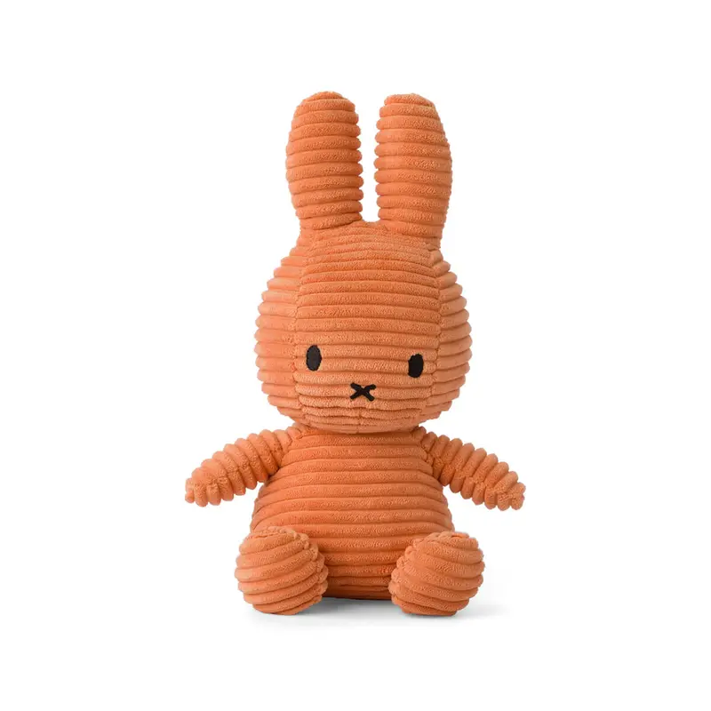 Small Corduroy Miffy in Pumpkin (23cm) by Bon Ton Toys