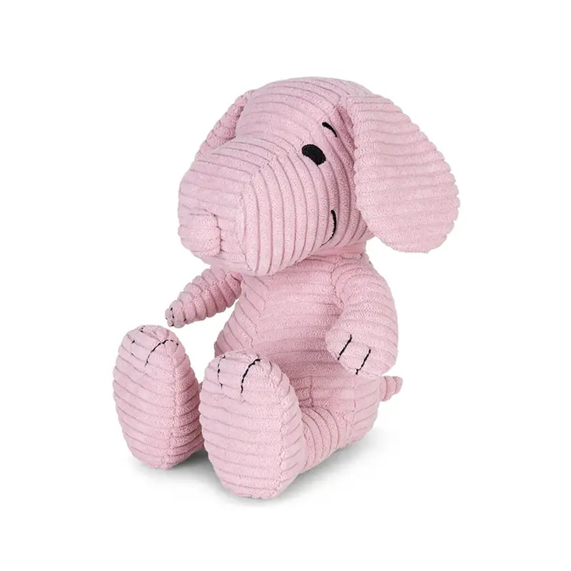 Snoopy Corduroy Pink (19cm) by Bon Ton Toys