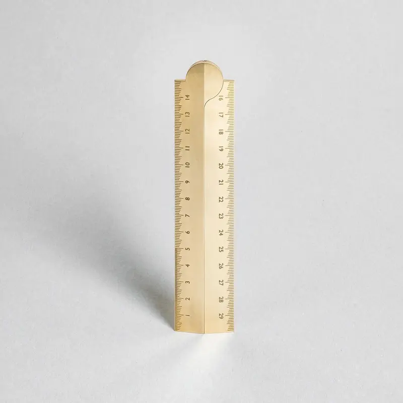 Stria Folding Ruler by Maker's Cabinet