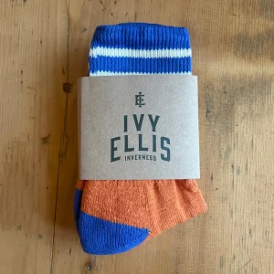 The Castlehill Women's Highland Coastline Slub Socks by Ivy Ellis