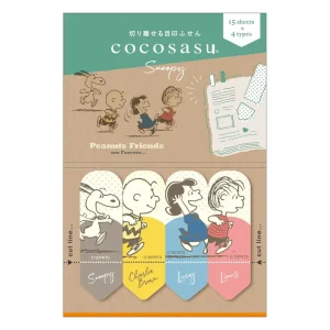 Cocosasu Peanuts Page Markers by Beverly Japan