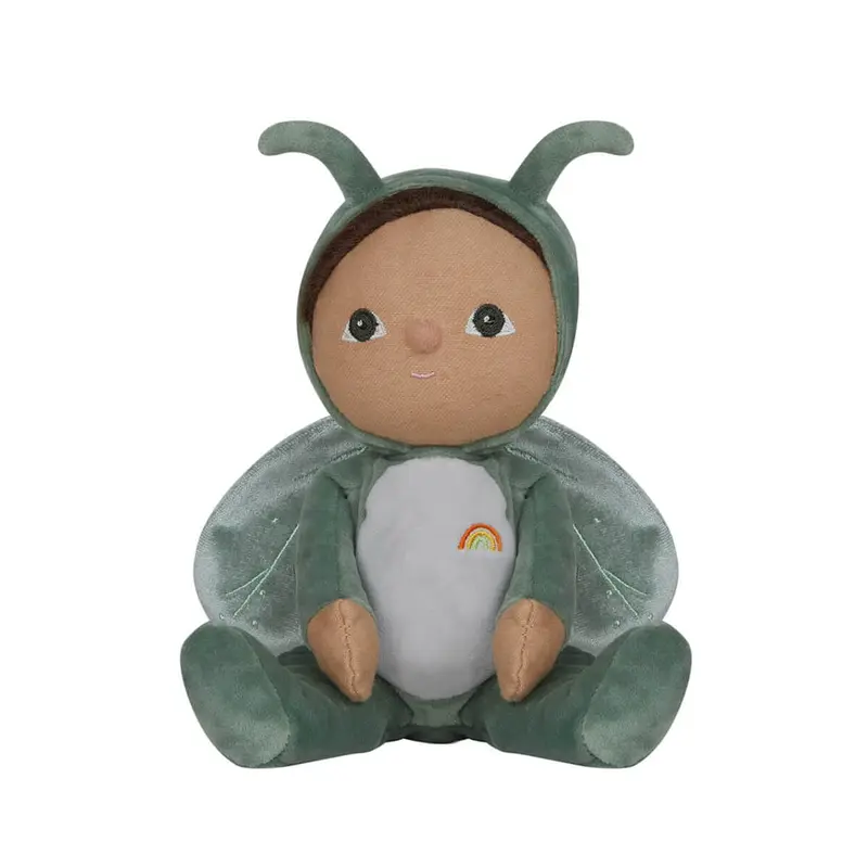 Gideon Grasshopper Backyard Buddies Dinky Dinkums Doll by Olli Ella