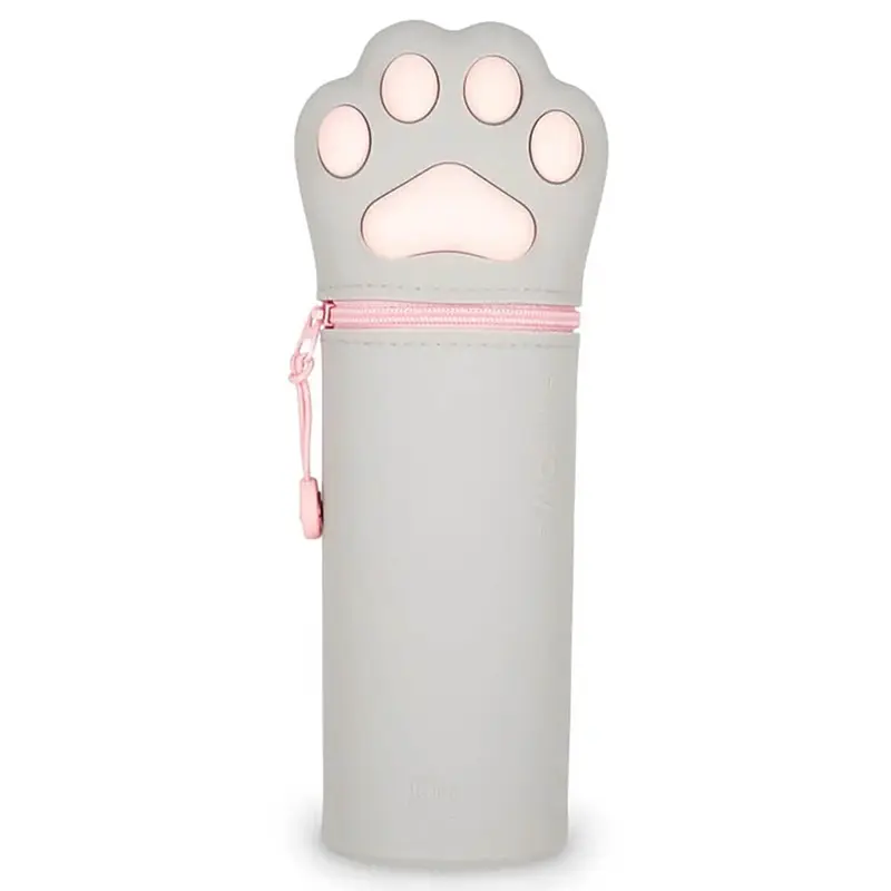 Kitty Paw Kawaii Two In One Silicone Pencil Case by Legami