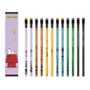 Peanuts Pencil Set (Box of 12) by Blackwing x Moleskine