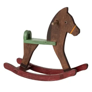 Rocking Horse (Dark Brown) by Maileg