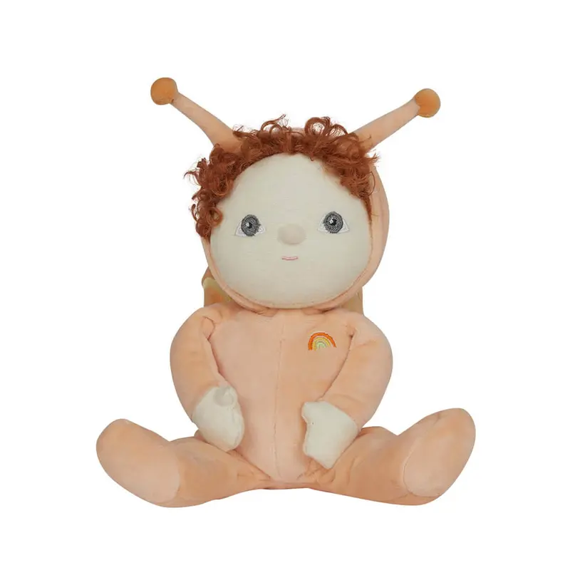 Scottie Snail Backyard Buddies Dinky Dinkums Doll by Olli Ella