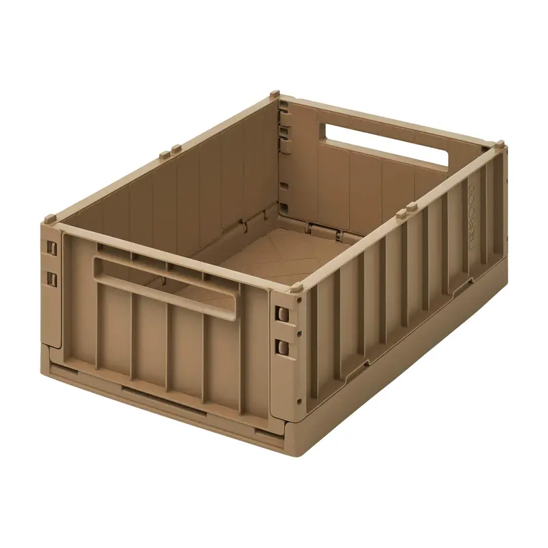Weston Storage Box in Oat (Medium) by Liewood