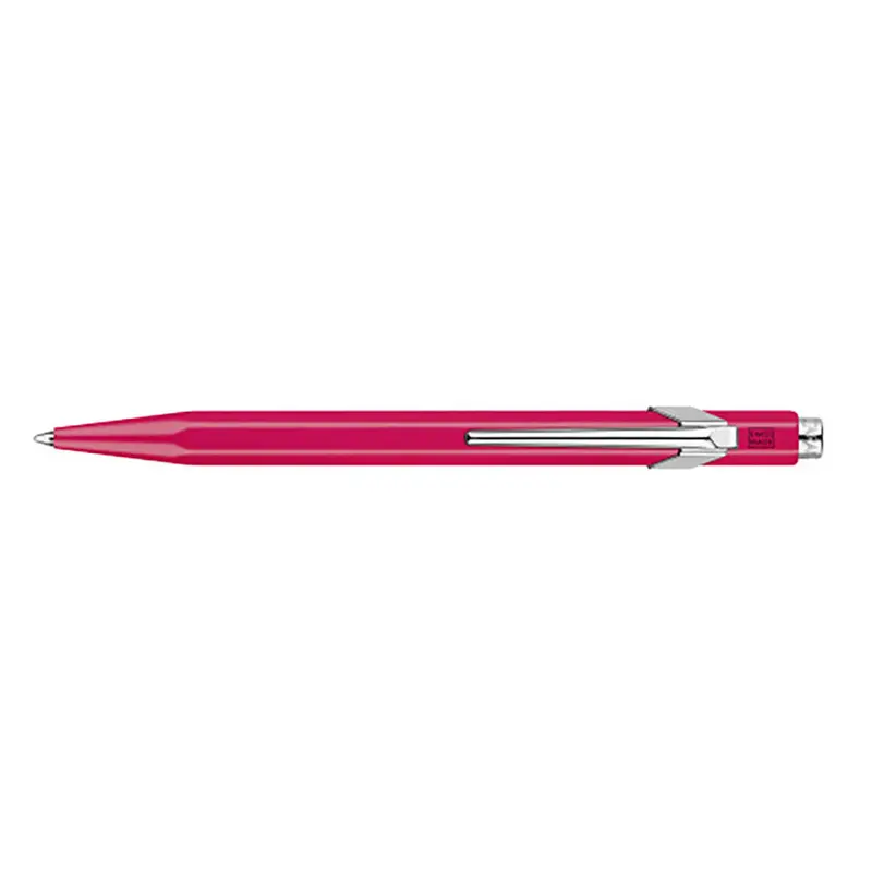 849 Ballpoint Pen in Pink Fluo by Caran d'Ache