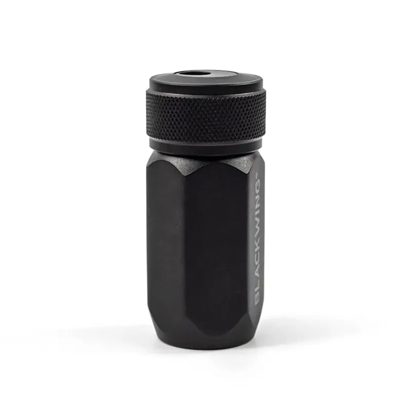 Blackwing One-Step Long Point Pencil Sharpener in Black by Blackwing